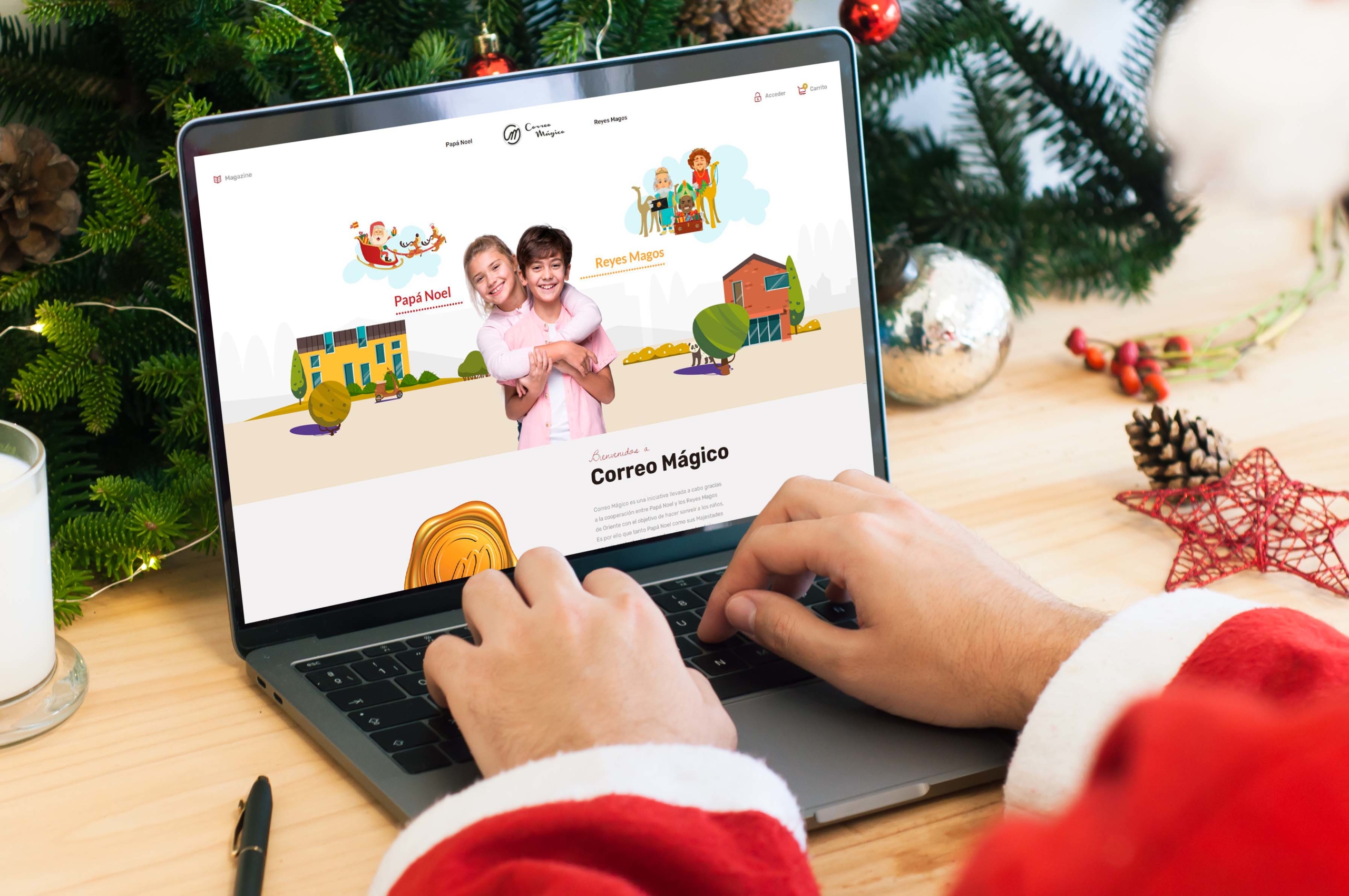 Cómo hacer que los Reyes o Papá Noel respondan a tu hijo