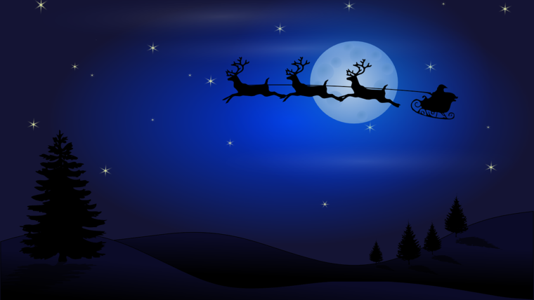 ¿Cuáles son los nombres de los renos de Papá Noel?